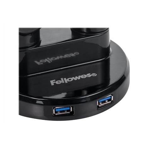 Fellowes arm for 2 monitors -  Platinum black | Fellowes - 15